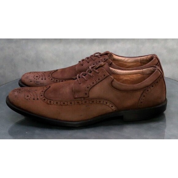 Clarks Collection Men\'s Wingtip Comfort Dress Shoes Size 9.5 Leather Brown main image 7